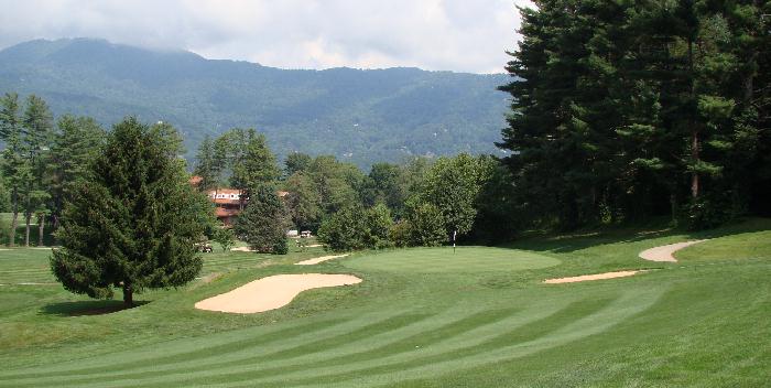 Asheville Golf - Waynesville Inn Resort Golf Hole