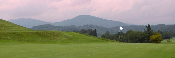 NC Mountain Golf Hole
