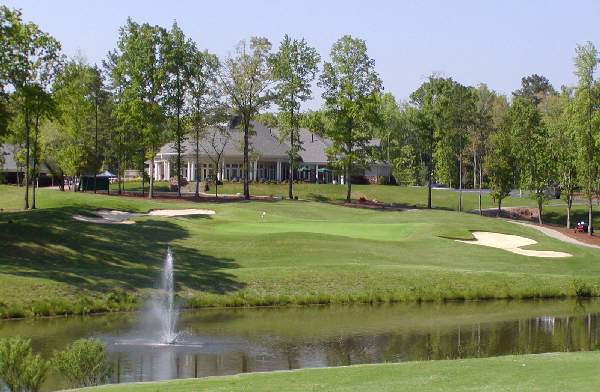 Olde Sycamorer Golf Club Photo of Hole 9 in Charlotte, NC