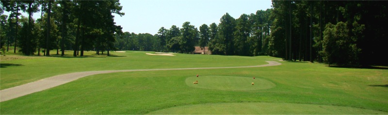 Name Golf Course Hole 1 - Tee Shot