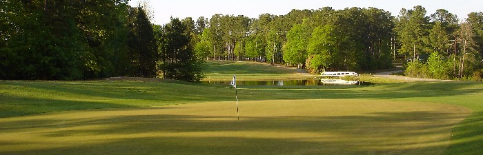 Santee Golf Hole - Santee National 10th Looking Back